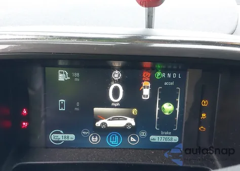 2013 Chevrolet Volt from USA, damaged, VIN 1G1RF6E44DU132822